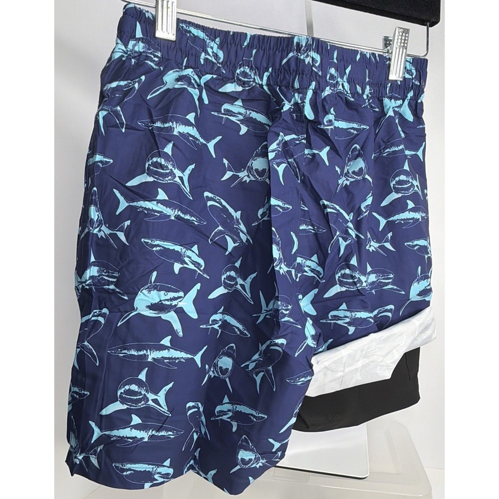 Boys Swim Trunks with Compression Liner Big Boys Quick Dry  Size 14  NEW - Picture 6 of 9